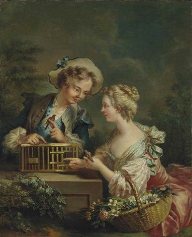 La cage à oiseaux - Jean-Baptiste Charpentier the Elder