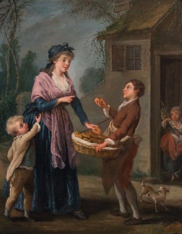 The Bread Seller - Jean-Baptiste Charpentier the Elder