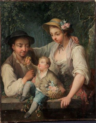 LHEUREUSE FAMILLE - Jean-Baptiste Charpentier the Elder