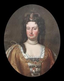 Portrait of Queen Anne - John Closterman