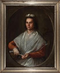 Portrait of Marie Marguerite Reine Sarde Le Bourgeois (1752-1833) - José Francisco Xavier de Salazar y Mendoza