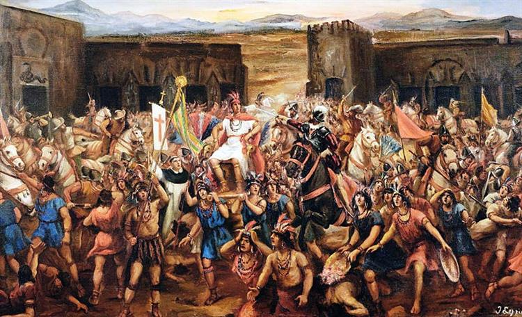 La Captura De Atahualpa - Juan Lepiani