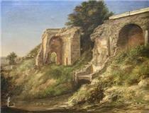 Ruïnes in Malo, Rome - Louwrens Hanedoes