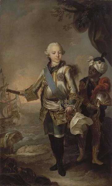 Portrait of Grand Duke Pavel Petrovich - Stefano Torelli