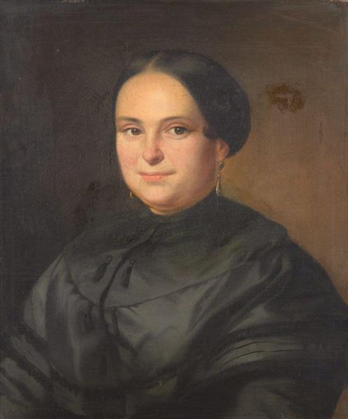 Portrait of a lady - Antonio Maria Esquivel
