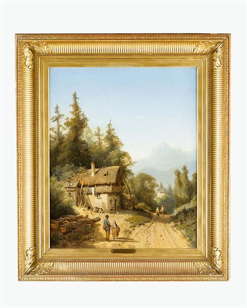 passage in Tirol - Karl Joseph Kuwasseg