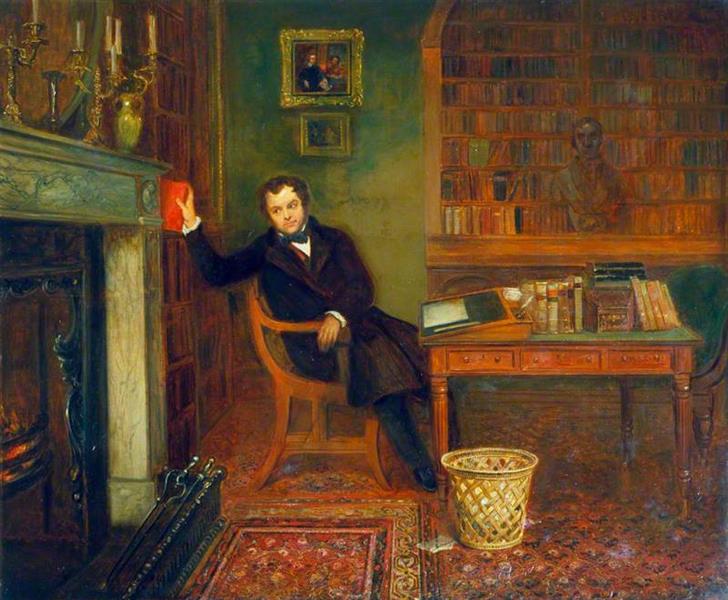John Forster (1812–1876), in His Library - Edward Matthew Ward