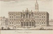 A view of Santa Maria Maggiore, Rome - Francesco Zucchi
