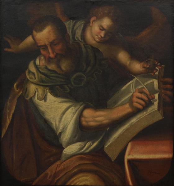 The evangelist Matthew - Frans Floris de Vriendt