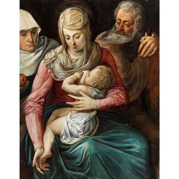 DIE HEILIGE FAMILIE - Frans Floris de Vriendt