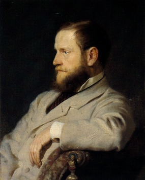 Portrait of Josef Daubek - Frantisek Zenisek