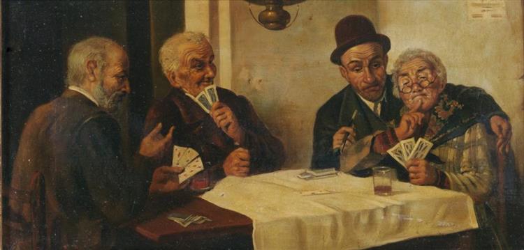 Card players - Gaetano Bellei