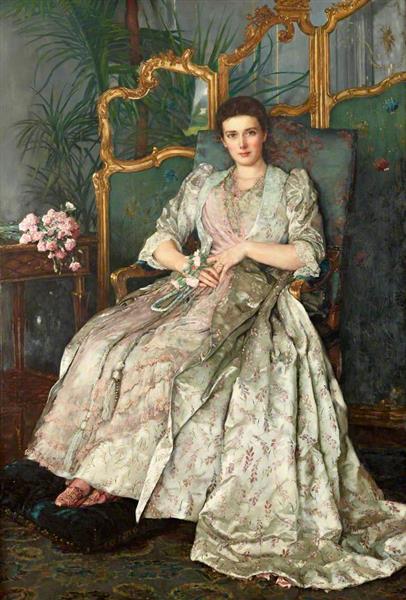 Charlotte Blanche Shaw (1864–1897) - Herbert Arnould Olivier