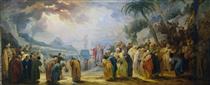 Moses Choosing the seventy Elders - Jacob de Wit