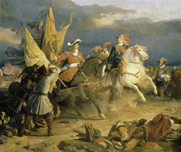 Battle of Villaviciosa 1710 - Jean Alaux