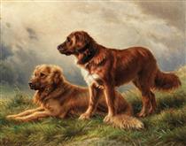 Watchful dogs - Johannes Christian Deiker