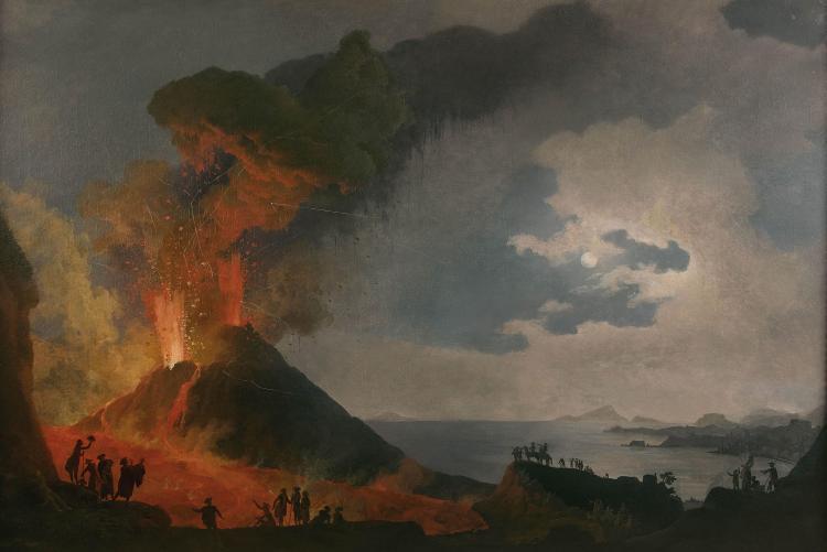 L’éruption du Vésuve - Pierre-Jacques-Antoine Volaire