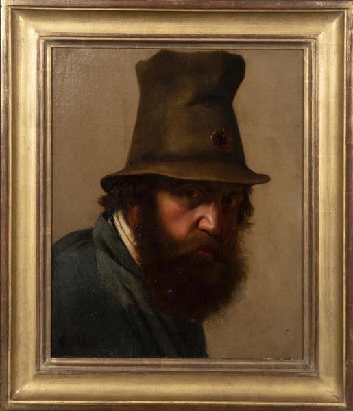 Porträt eines Tirolers - Theodor Christoph Schuz