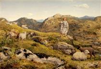 David in the Wilderness - William Dyce