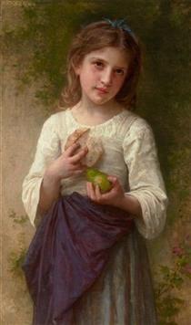 The Frugal Meal - William-Adolphe Bouguereau