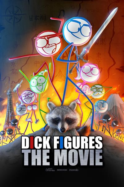Dick Figures: The Movie (Poster), 2022 - Luna McFlare