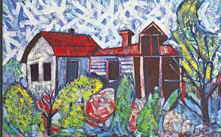 Old House, 1979 - Vudon Baklytsky