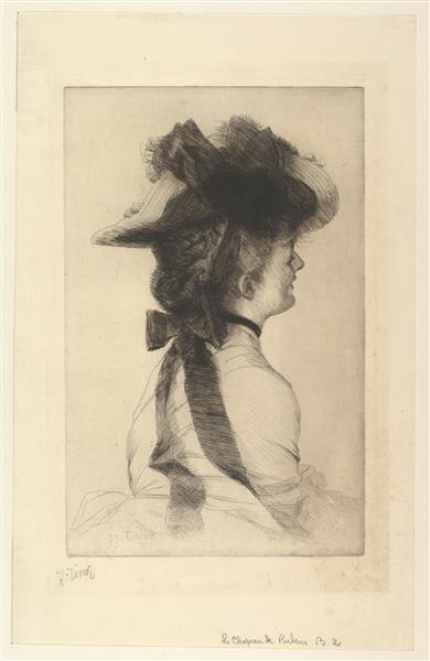 The Rubens Hat, 1875 - James Tissot
