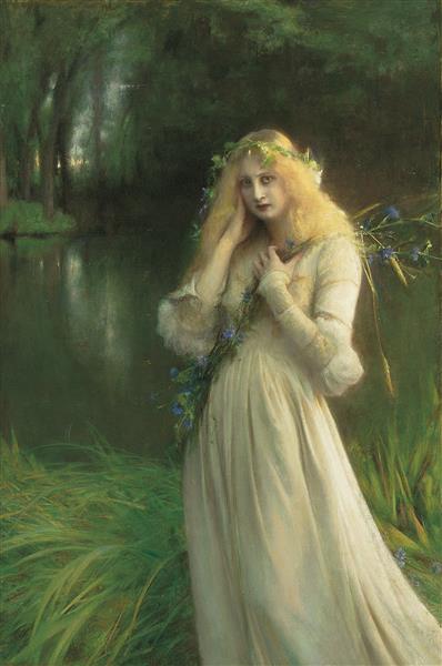 Ophelia, 1900 - Pascal Adolphe Dagnan-Bouveret