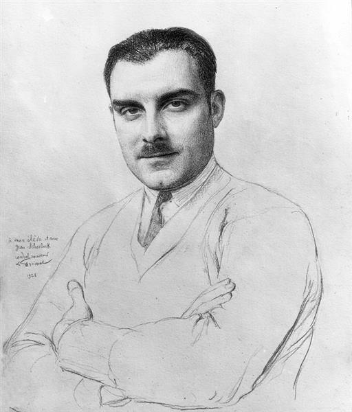 Portrait of Jean Scherbeck, 1928 - Еміль Фріан