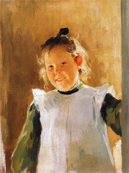 Портрет дочки Ольги, 1902 - Николай Корнильевич Пимоненко
