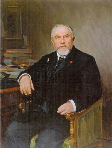 Портрет Олександра Миколайовича Терещенка, 1910 - Mykola Pymonenko