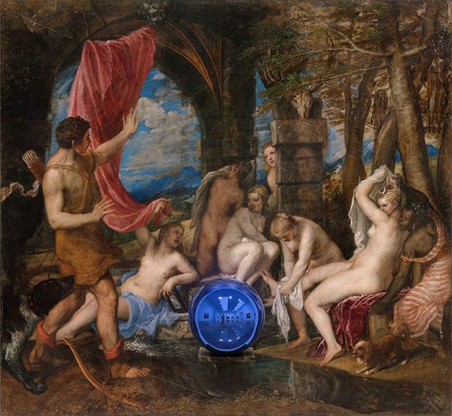 Gazing Ball (Titian Diana and Actaeon), 2014 - 2015 - 傑夫·昆斯