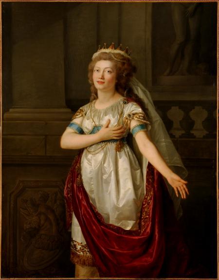 Madame De Saint Huberty in the Role of Dido, 1785 - Anne Vallayer-Coster