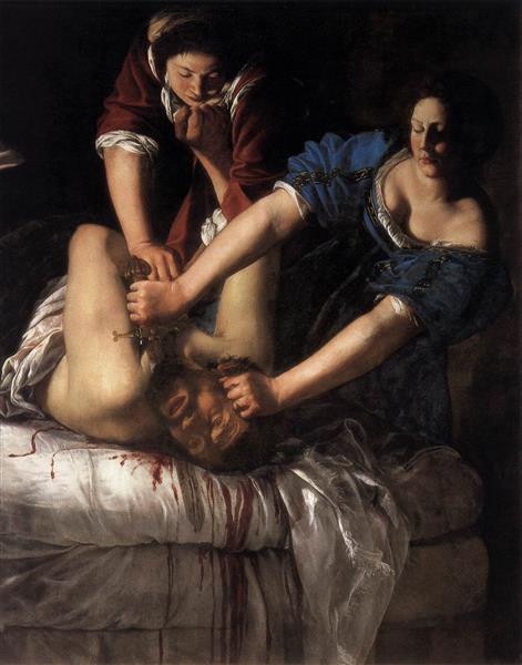 Judith Beheading Holofernes, 1611 - 1612 - 阿尔泰米西娅·真蒂莱斯基