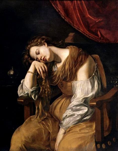 Conversion of the Magdalene, 1622 - 1625 - Artemisia Gentileschi