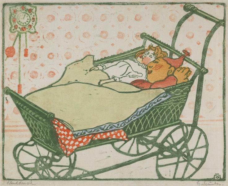 Good Night (Toy #5), 1908 - Gabriele Münter