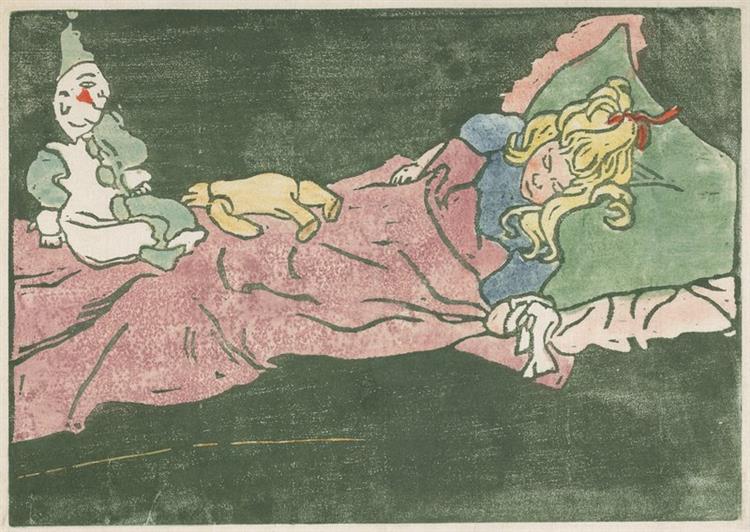 Sleeping Child, 1908 - Габріель Мюнтер