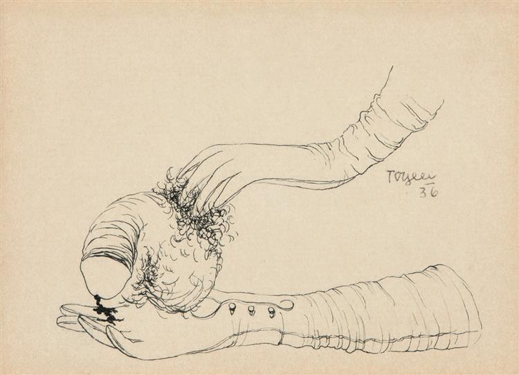 Erotic Drawing, 1936 - Toyen