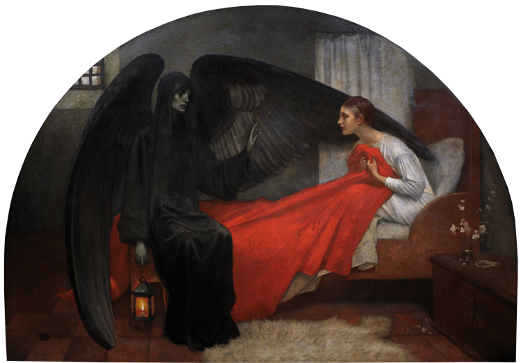 Death and the Maiden, c.1908 - Marianne Stokes