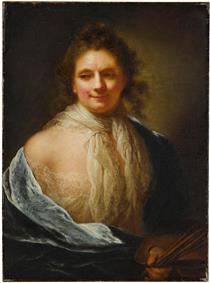 Self Portrait - Anna Dorothea Therbusch