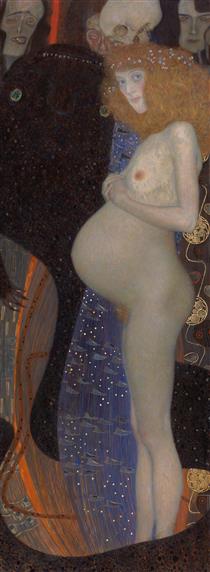 L'Espoir I - Gustav Klimt