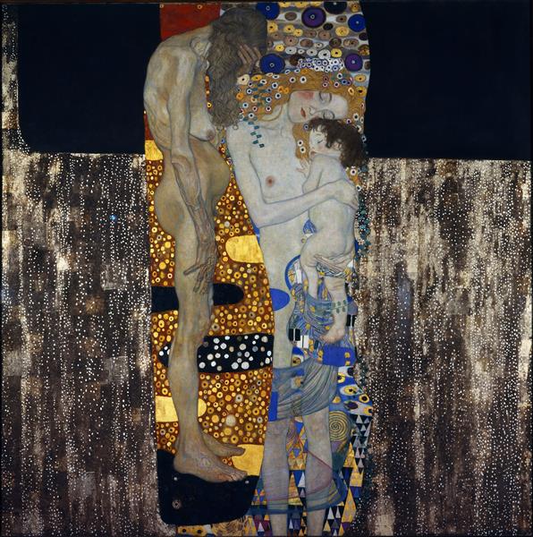Les Trois Âges de la femme, 1905 - Gustav Klimt