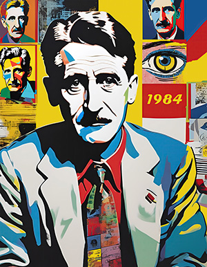 George Orwell, 2023 - Diana Ringo 