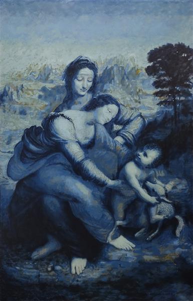 The Virgin and Child with Saint Anne (Da Vinci), 2023 - Gregorio Undurraga