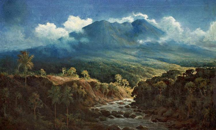 Indonesian Landscape - Abdullah Suriosubroto