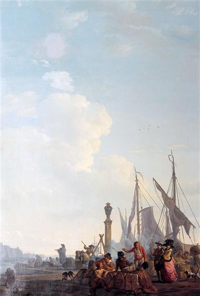 The foreign trade - Abraham van Strij