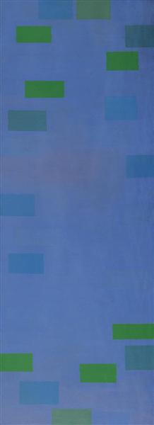 Abstract Painting, Blue, 1952 - Эд Рейнхардт