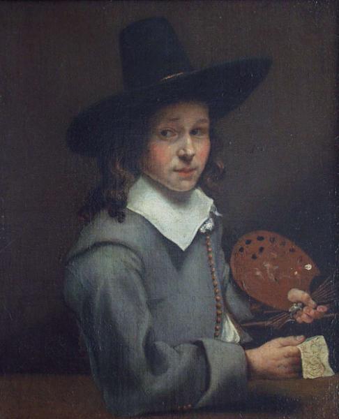 Self-Portrait as a Boy - Aelbert Jacobsz. Cuyp