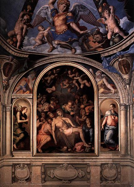 Altarpiece, c.1540 - Аньоло Бронзино