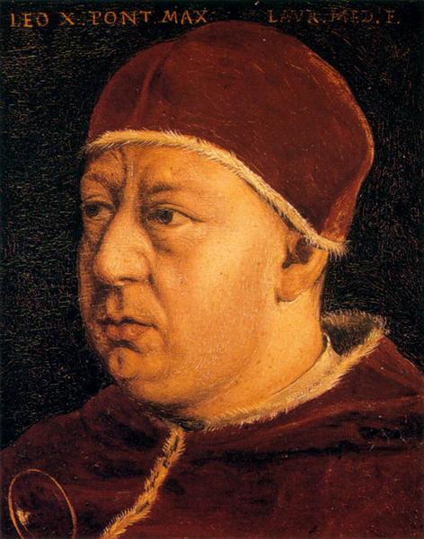 Pope Leo X, c.1560 - Agnolo Bronzino - WikiArt.org